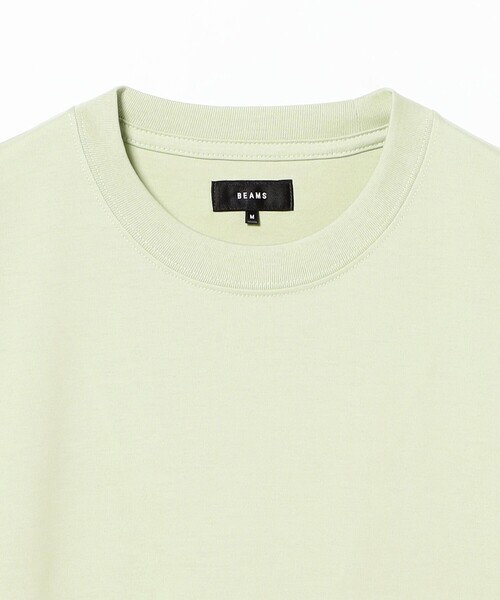 BEAMS（ビームス）の「シルケット 8分袖 クルーネック Tシャツ（Tシャツ/カットソー・メンズ・ブラック/ホワイト/ミント・S/M/L/XL）」の17枚目の写真