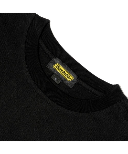 Port（ポート）の「【 MORE BAGGY / モアバギー 】 HEAVY WEIGHT TEE（Tシャツ/カットソー・メンズ・ブラック/カーキ/ホワイト/ネイビー/イエロー・M/L/XL）」の9枚目の写真