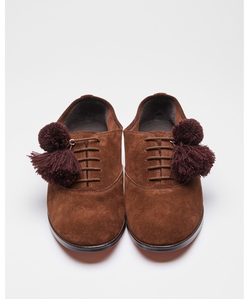 suicoke（スイコック）の「SUICOKE by Midorikawa FRINGE OXFORD - Brown（その他シューズ・メンズ・ブラウン・5/6/7/8/9/10/11）」の3枚目の写真