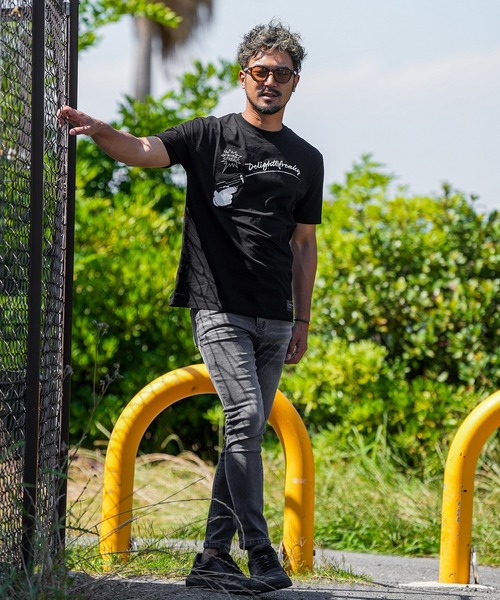 adamsJUGGLER(アダムスジャグラー)の「RTEGM.ガンティー(Tシャツ/カットソー・メンズ・ブラック/ホワイト・S/M/L/XL/XXL)」の6枚目の写真
