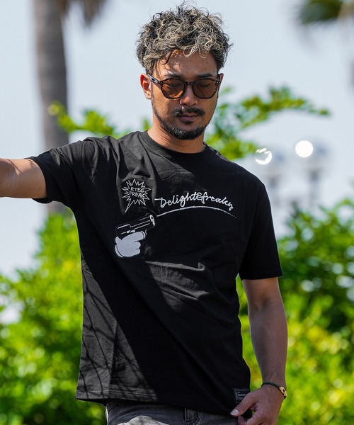 adamsJUGGLER(アダムスジャグラー)の「RTEGM.ガンティー(Tシャツ/カットソー・メンズ・ブラック/ホワイト・S/M/L/XL/XXL)」の16枚目の写真