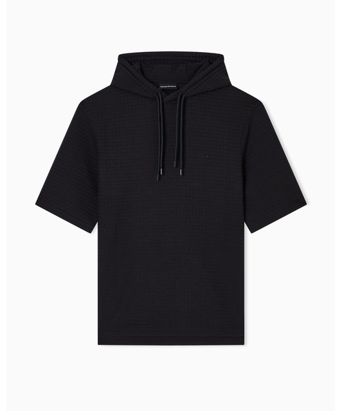 Emporio Armani◆ASV フード付きスウェットシャツ リヨセル混紡 エンポリオ アルマーニ】ASV フード付きスウェットシャツ