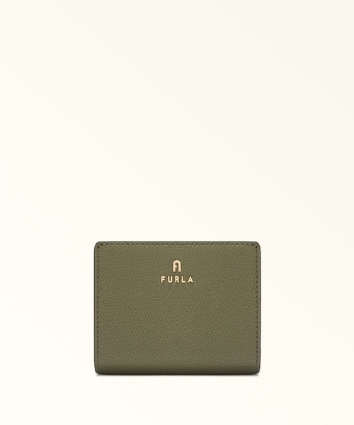 FURLA(フルラ)の「フルラ カメリア (Furla Camelia) コンパクト財布 S(財布・レディース・ブラック/グレイッシュベージュ/グレー/フューシャピンク/ベージュ/グリーン/モカ/インディゴブルー/オリーブ/ベビーピンク/ブルーグリーン/コーラルピンク/セージグリーン・ONE SIZE)」の6枚目の写真