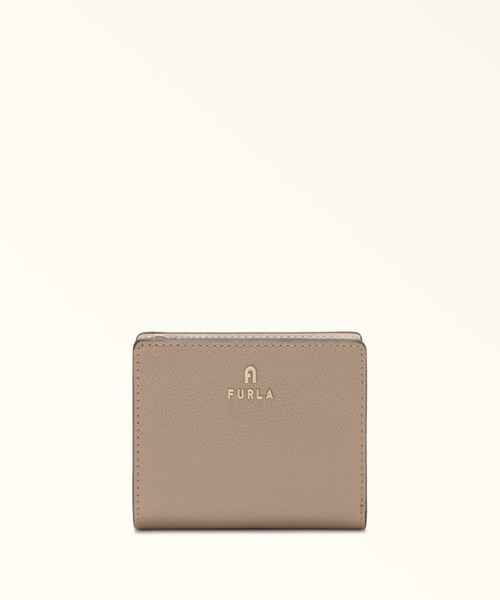 FURLA(フルラ)の「フルラ カメリア (Furla Camelia) コンパクト財布 S(財布・レディース・ブラック/グレイッシュベージュ/グレー/フューシャピンク/ベージュ/グリーン/モカ/インディゴブルー/オリーブ/ベビーピンク/ブルーグリーン/コーラルピンク/セージグリーン・ONE SIZE)」の5枚目の写真