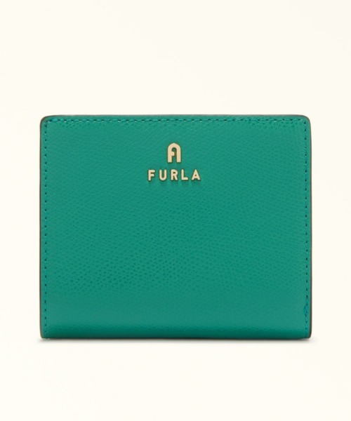 FURLA(フルラ)の「フルラ カメリア (Furla Camelia) コンパクト財布 S(財布・レディース・ブラック/グレイッシュベージュ/グレー/フューシャピンク/ベージュ/グリーン/モカ/インディゴブルー/オリーブ/ベビーピンク/ブルーグリーン/コーラルピンク/セージグリーン・ONE SIZE)」の7枚目の写真