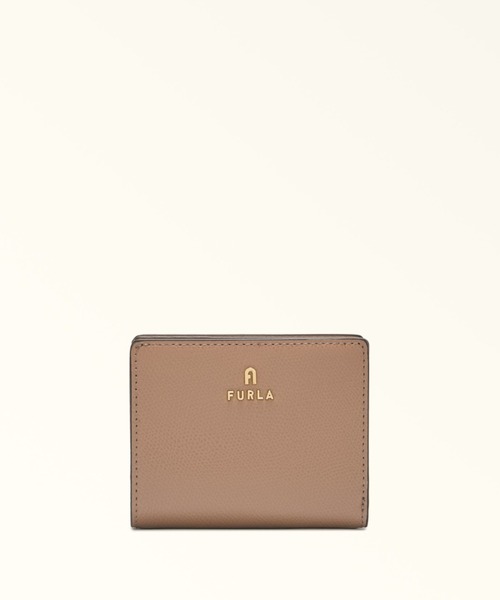 FURLA(フルラ)の「フルラ カメリア (Furla Camelia) コンパクト財布 S(財布・レディース・ブラック/グレイッシュベージュ/グレー/フューシャピンク/ベージュ/グリーン/モカ/インディゴブルー/オリーブ/ベビーピンク/ブルーグリーン/コーラルピンク/セージグリーン・ONE SIZE)」の3枚目の写真