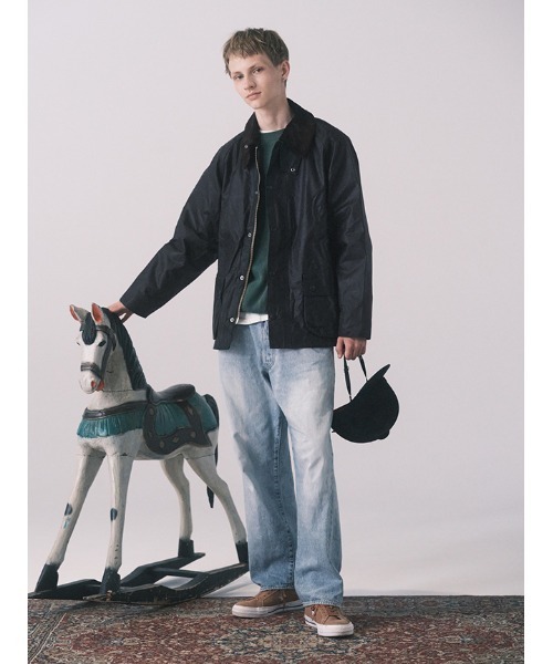 Barbour（バブアー）の「【BEDALE / ビデイル】ワックス ジャケット（レギュラーフィット）（テーラードジャケット・メンズ・グリーン/ブラック/ネイビー/ブラウン・40/38/42/36/34/44/32/46）」の5枚目の写真