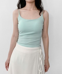 on:nue（オンニュ）の「【on:nue】[カラバリ豊富][選べる10色展開] ベーシックカーブラインカップ付きキャミソール（キャミソール）」