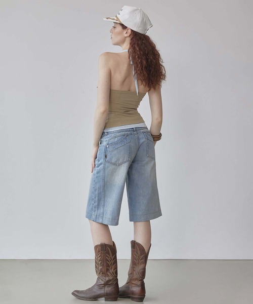 セール】Vine Half Denim Pants（デニムパンツ）｜SCULPTOR
