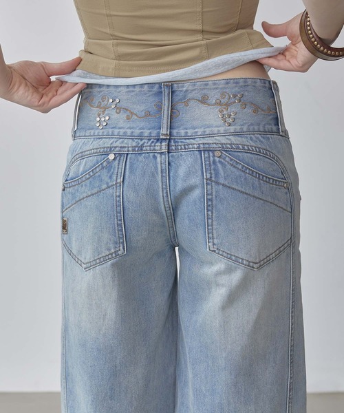 セール】Vine Half Denim Pants（デニムパンツ）｜SCULPTOR