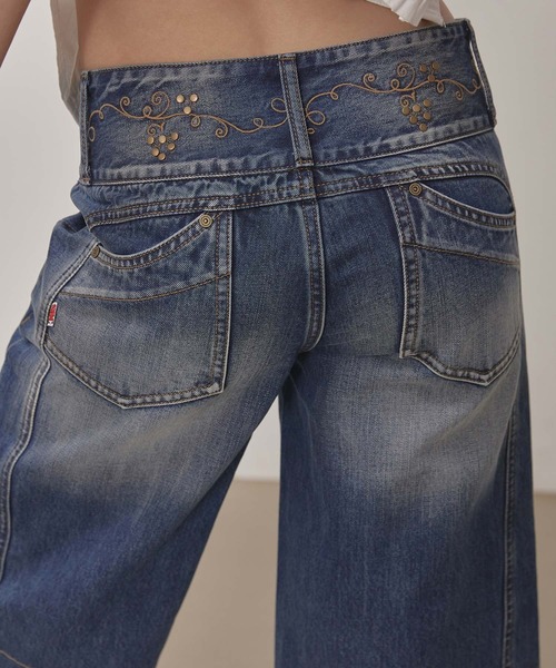 セール】Vine Half Denim Pants（デニムパンツ）｜SCULPTOR