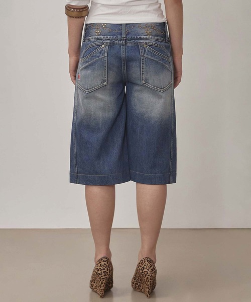 セール】Vine Half Denim Pants（デニムパンツ）｜SCULPTOR