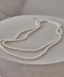 UNTITLED | 【アレンジ自在】ロングパール調ネックレス(ネックレス)