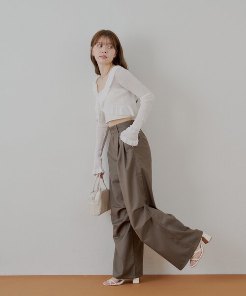 St.cecilia ビッグカラーボレロ　アイボリー 予約】St.cecilia ビッグカラーボレロ – GIRLISH