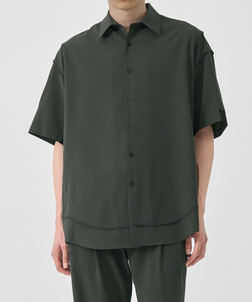 希少 美品 エヌハリウッド ✕ fragment design ペイントシャツ 希少 美品 エヌハリウッド ✕ fragment design ペイントシャツ