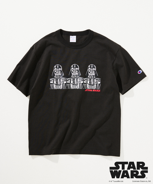 帝京大学 championTシャツ V11 スター・ウォーズ】× CHAMPION 別注 T1011 プリントTシャツ（T