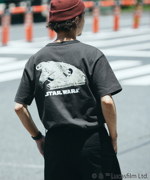 STAR WARS(スターウォーズ)の「【スター・ウォーズ】× CHAMPION 別注 T1011 プリントTシャツ(Tシャツ/カットソー・メンズ・ブラック系その他/ブラック×ブラック/ブラックミックス/ブラック・LARGE/X-LARGE/MEDIUM)」の20枚目の写真