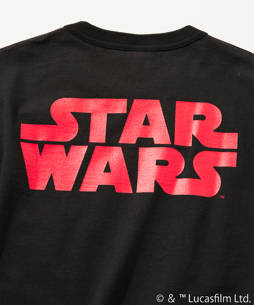STAR WARS(スターウォーズ)の「【スター・ウォーズ】× CHAMPION 別注 T1011 プリントTシャツ(Tシャツ/カットソー・メンズ・ブラック系その他/ブラック×ブラック/ブラックミックス/ブラック・LARGE/X-LARGE/MEDIUM)」の14枚目の写真