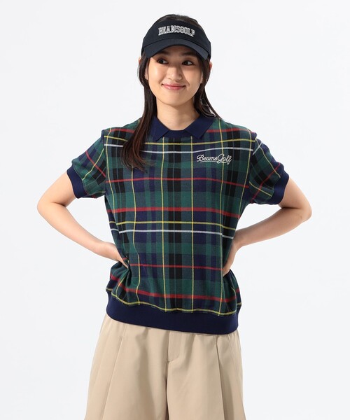 BEAMS GOLF（ビームスゴルフ）の「ORANGE LABEL / 襟付き チェック