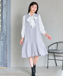 Feroux（フェルゥ）の「パール付きダンボール ジャンパースカート（ドレス）」
