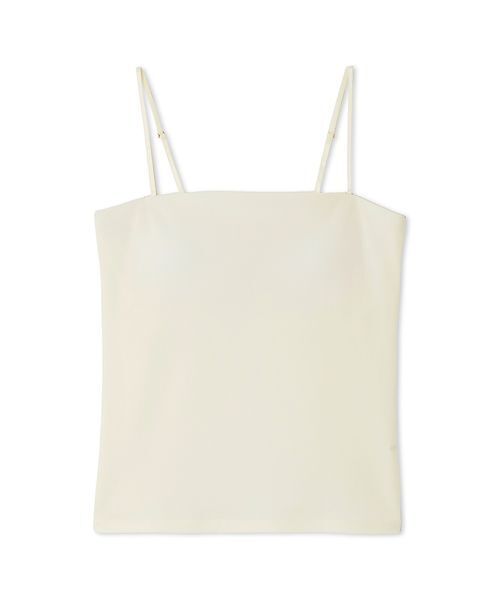 FRAY I.D（フレイアイディー）の「アセテートダンボールベアカップインキャミ（キャミソール・レディース・アイボリー/ブラック/ライトベージュ・F）」の2枚目の写真