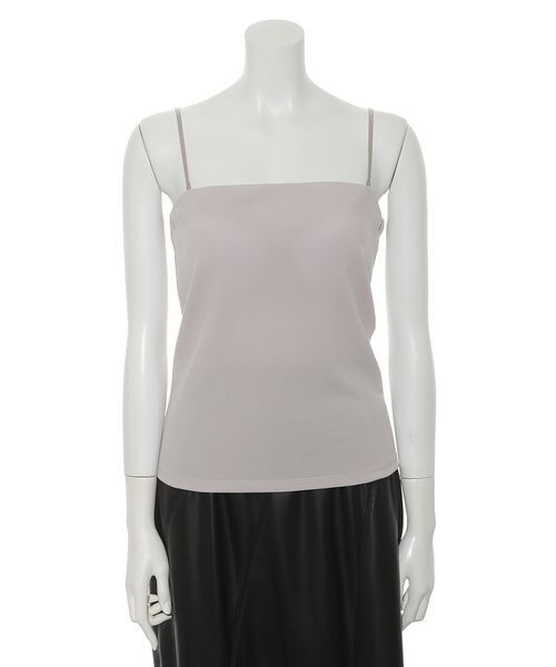 FRAY I.D（フレイアイディー）の「アセテートダンボールベアカップインキャミ（キャミソール・レディース・アイボリー/ブラック/ライトベージュ・F）」の5枚目の写真