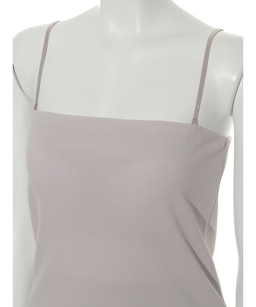 FRAY I.D（フレイアイディー）の「アセテートダンボールベアカップインキャミ（キャミソール・レディース・アイボリー/ブラック/ライトベージュ・F）」の8枚目の写真