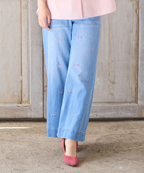 25SS 完売品　Rose Tiara 大きいサイズ　サイドシームパンツ　50 25SS 完売品 Rose Tiara 大きいサイズ サイドシームパンツ 50