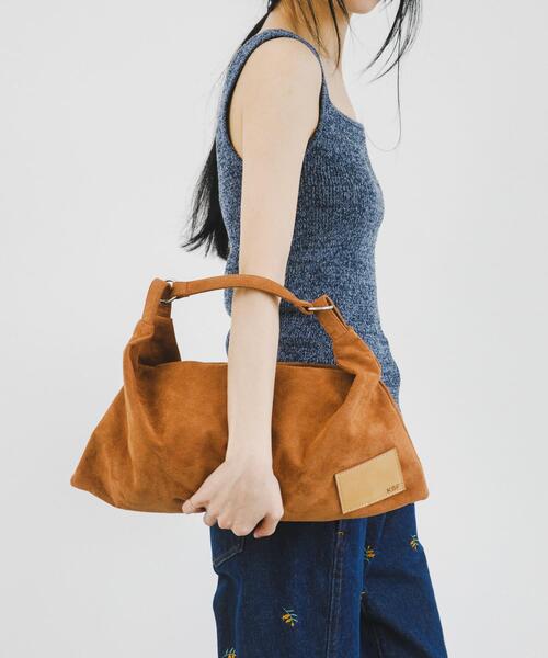 KBF（ケイビーエフ）の「2WAYハンドルデザインBAG（ハンドバッグ・レディース・ブラウン/ブルー・ONE）」の3枚目の写真