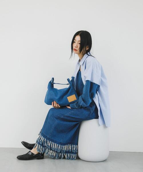 KBF（ケイビーエフ）の「2WAYハンドルデザインBAG（ハンドバッグ・レディース・ブラウン/ブルー・ONE）」の17枚目の写真