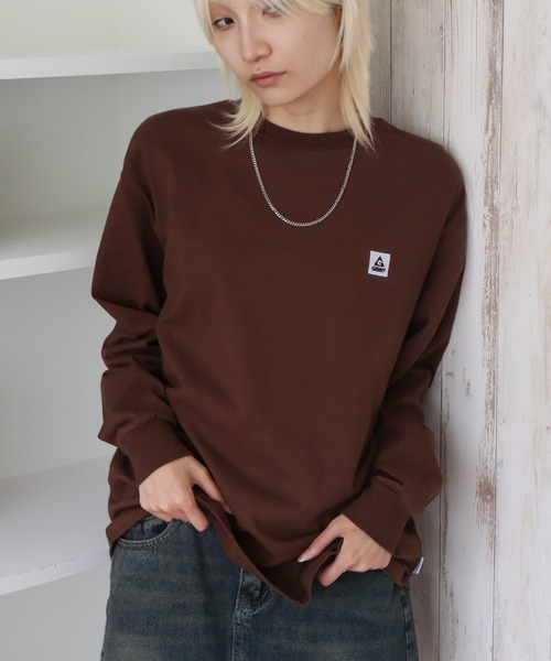 GERRY（ジェリー）の「【GERRY/ジェリー】アソート 胸刺繍バックプリント ロングスリーブTシャツ（Tシャツ/カットソー・メンズ・ホワイト系/ブラウン系/グレー系/ネイビー系/ブラック系/ブラック系1/グレー系1/ホワイト系1・M/L/LL）」の7枚目の写真