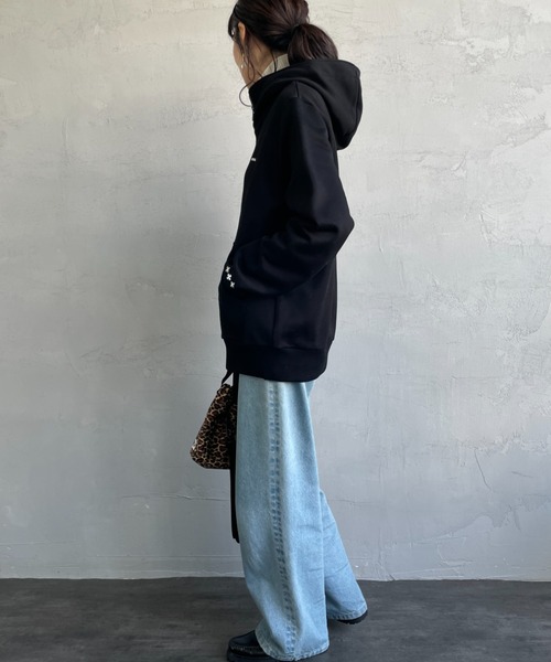 TATRAS/タトラス] FELDA ワンポイントロゴ フードジップパーカー