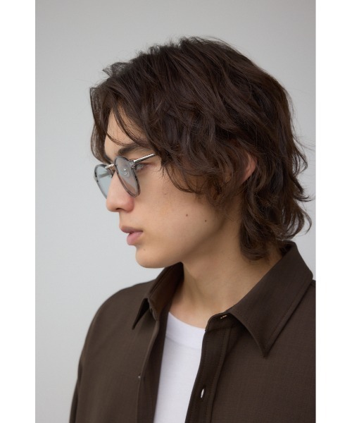 AZUL by moussy(アズールバイマウジー)の「ルーセントフレームアイウェア(サングラス・メンズ・グレー系その他/ブラック系その他・FREE)」の11枚目の写真