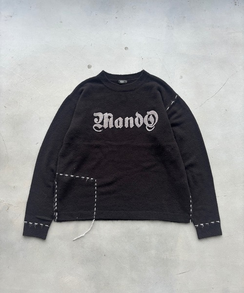 サガラ刺繍ポイントステッチニット（ニット/セーター）｜MandO