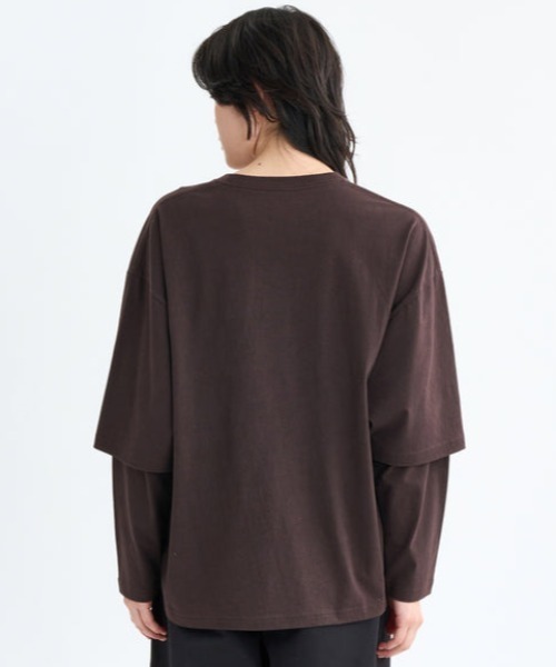 RVCA(ルーカ)の「RVCA/ルーカ ロンT フロントロゴTEE BF044-053(Tシャツ/カットソー・レディース・ブラック/ホワイト/ブラウン・M)」の11枚目の写真