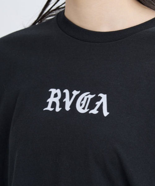 RVCA(ルーカ)の「RVCA/ルーカ ロンT フロントロゴTEE BF044-053(Tシャツ/カットソー・レディース・ブラック/ホワイト/ブラウン・M)」の8枚目の写真