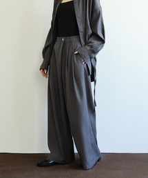 select MOCA Et | 【Et】Wrap 2Tuck Wide Pants(スラックス)