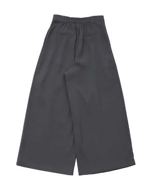 セール】【Et】Wrap 2Tuck Wide Pants（スラックス）｜select MOCA Et