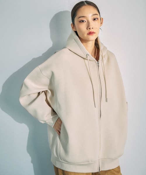 LEPSIM（レプシィム）の「パフエアZIPBIGフーディー 582465（パーカー