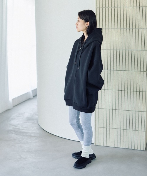 LEPSIM（レプシィム）の「パフエアZIPBIGフーディー 582465（パーカー