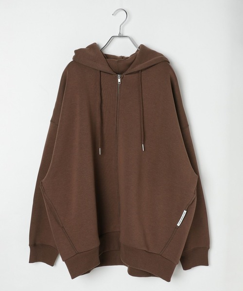 【Min 】LEPSIM パフエアZIPBIGフーディー　グレー 楽天市場】パフエアZIPBIGフーディー LEPSIM レプシィム