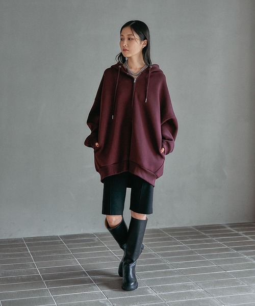 LEPSIM パフエアZIPBIGフーディー　ブラウン　FREEサイズ 楽天市場】パフエアZIPBIGフーディー LEPSIM レプシィム