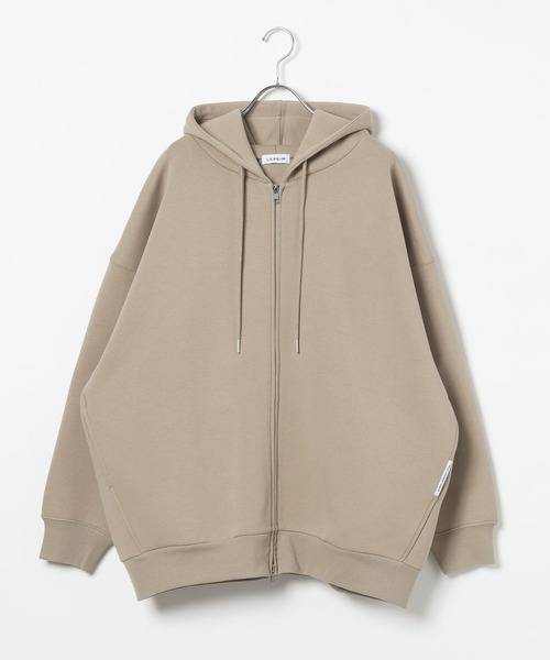 【今期商品】LEPSIM パフエアZIPBIGフーディ　ブラウンピンク 楽天市場】パフエアZIPBIGフーディー LEPSIM レプシィム トップス