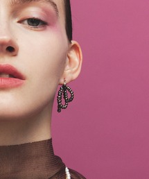 【les bon bon】conation pearl pierce BR/コネーション パール ピアス BOB766