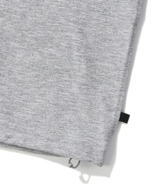 DAIWA PIER39（ダイワピア39）の「DAIWA PIER39 TECH DRAWSTRING TEE L/S ダイワ ピア39（Tシャツ/カットソー・メンズ・ホワイト/ブラック/ヘザーグレー・SMALL/MEDIUM/LARGE/X-LARGE）」の8枚目の写真