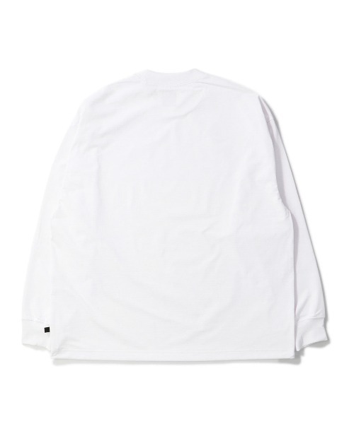 DAIWA PIER39（ダイワピア39）の「DAIWA PIER39 TECH DRAWSTRING TEE L/S ダイワ ピア39（Tシャツ/カットソー・メンズ・ホワイト/ブラック/ヘザーグレー・SMALL/MEDIUM/LARGE/X-LARGE）」の4枚目の写真