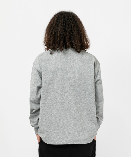 DAIWA PIER39(ダイワピア39)の「DAIWA PIER39 TECH DRAWSTRING TEE L/S ダイワ ピア39(Tシャツ/カットソー・メンズ・ホワイト/ブラック/ヘザーグレー/ライトブラウン・SMALL/MEDIUM/LARGE/X-LARGE)」の13枚目の写真