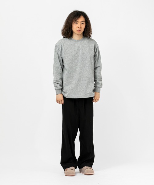 DAIWA PIER39(ダイワピア39)の「DAIWA PIER39 TECH DRAWSTRING TEE L/S ダイワ ピア39(Tシャツ/カットソー・メンズ・ホワイト/ブラック/ヘザーグレー/ライトブラウン・SMALL/MEDIUM/LARGE/X-LARGE)」の14枚目の写真