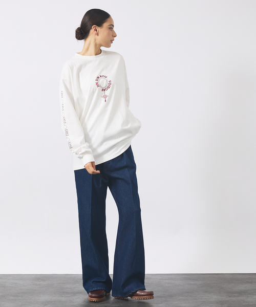 ABAHOUSE（アバハウス）の「【YOIDORE/ヨイドレ】YOIDORE× シンディンロンT/コラボ/ユニセックス【WEB限定】（Tシャツ/カットソー・メンズ・ブラック/ホワイト/ネイビー・M/L）」の6枚目の写真