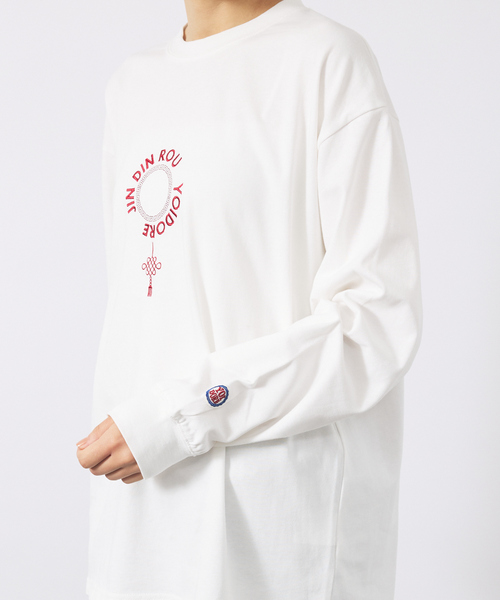 ABAHOUSE（アバハウス）の「【YOIDORE/ヨイドレ】YOIDORE× シンディンロンT/コラボ/ユニセックス【WEB限定】（Tシャツ/カットソー・メンズ・ブラック/ホワイト/ネイビー・M/L）」の11枚目の写真